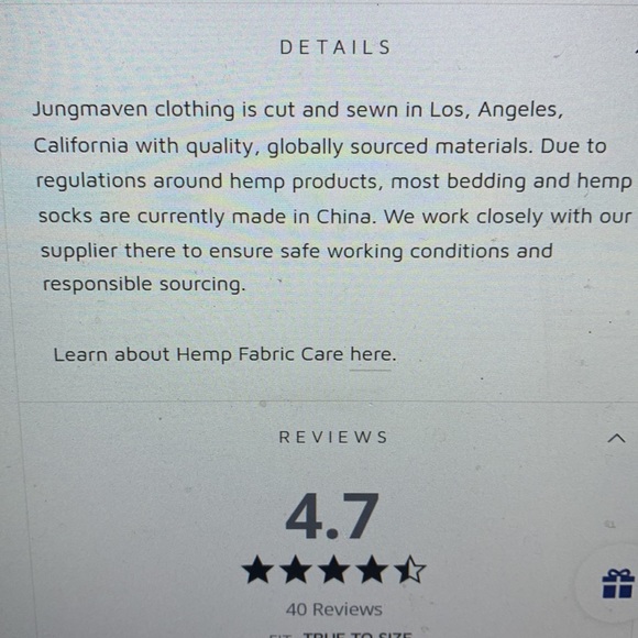 Jungmaven stained glass alpine raglan sweatshirt small clay green/mint - Picture 3 of 15